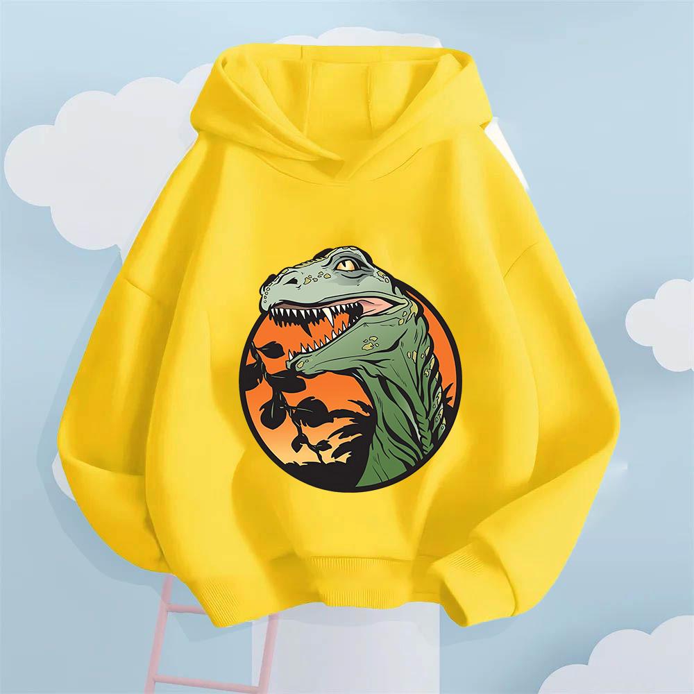 

Jurassic World Cartoon Printed Children s Hoodie, Warm Hoodie for Autumn and Winter, Comfortable, Soft and High-quality Top 100