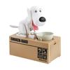 Large Capacity Automated Dog Steal Coin Piggy Bank Anti-fall Coins Storage Box  Living Room