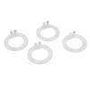 4PCS 1 Inch Trailer Wheel Spindle Washer Stainless Steel for EZ Lube 2K 7K Axle Replacement