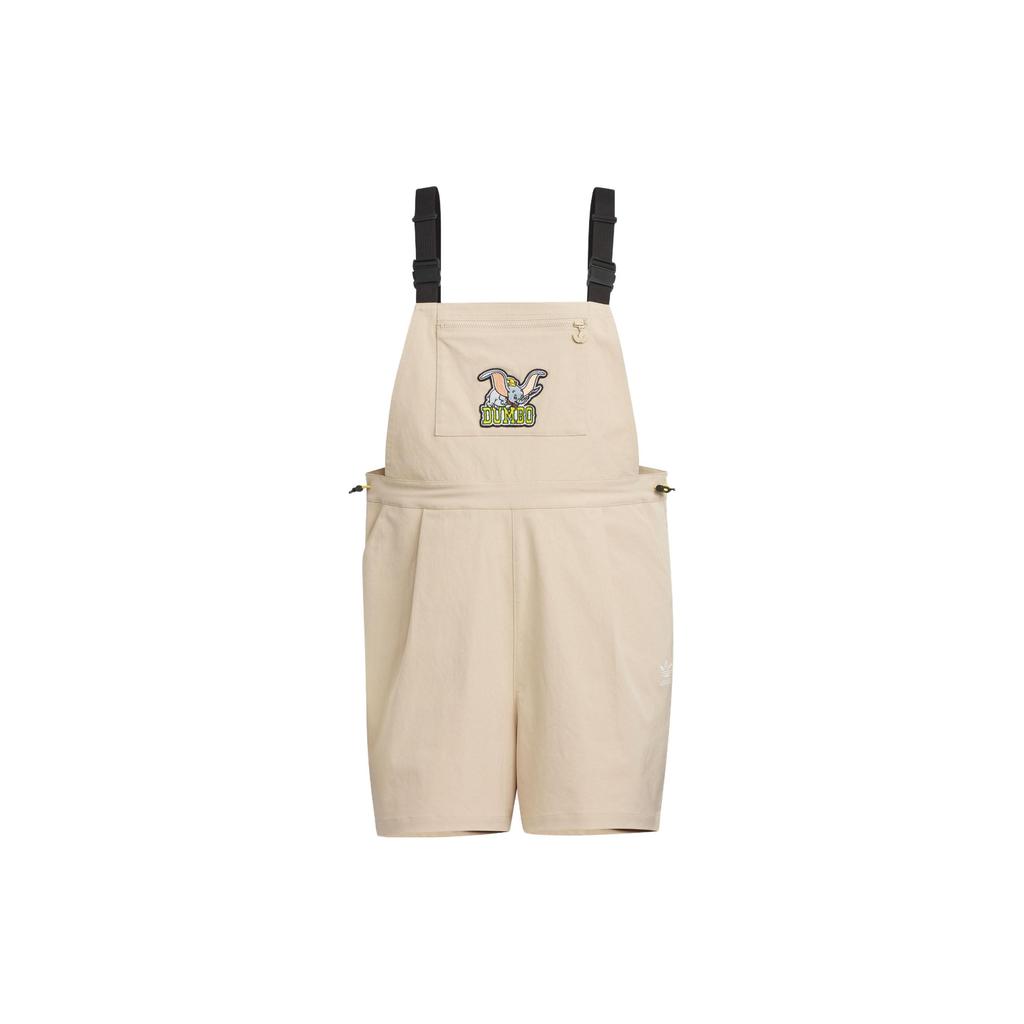 adidas Originals X Disney Dumbo Women's Khaki Short Overalls IN1056