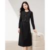 Si Shui Nian Hua Damen Elegantes Midikleid im Stil kleiner Duft