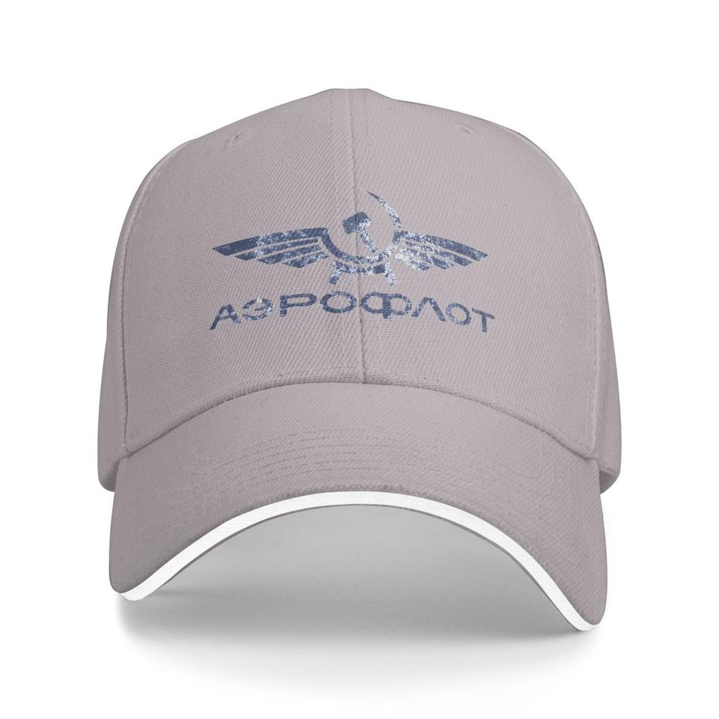 Aeroflot Aviation Russe Pilote Aerospace Aviateur Baseball Caps Snapback Baseball Hats Breathable Casual Casquette for Unisex