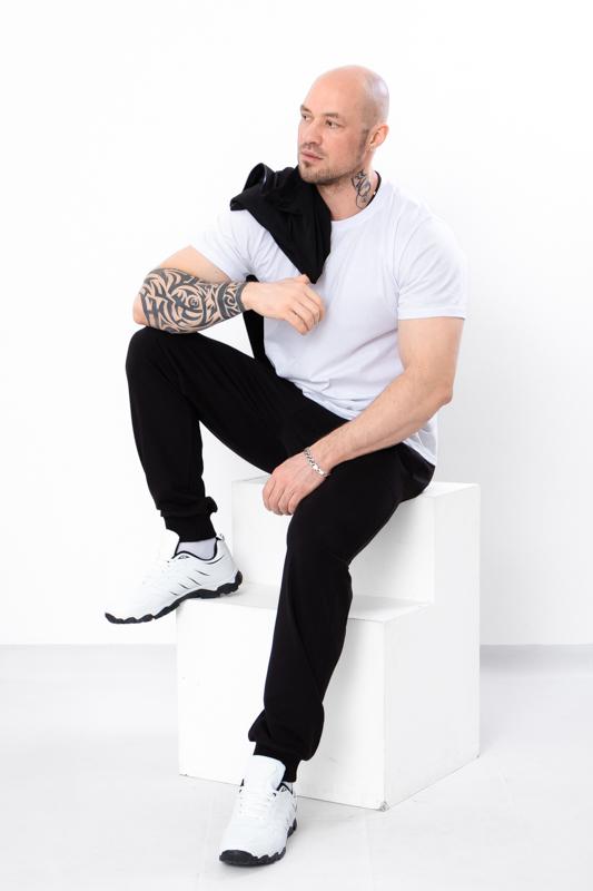 Men’s Double-Knit Active Pants – Adjustable Drawstring Waist & Comfortable Fit, Any Season, 8338-057-2 HC