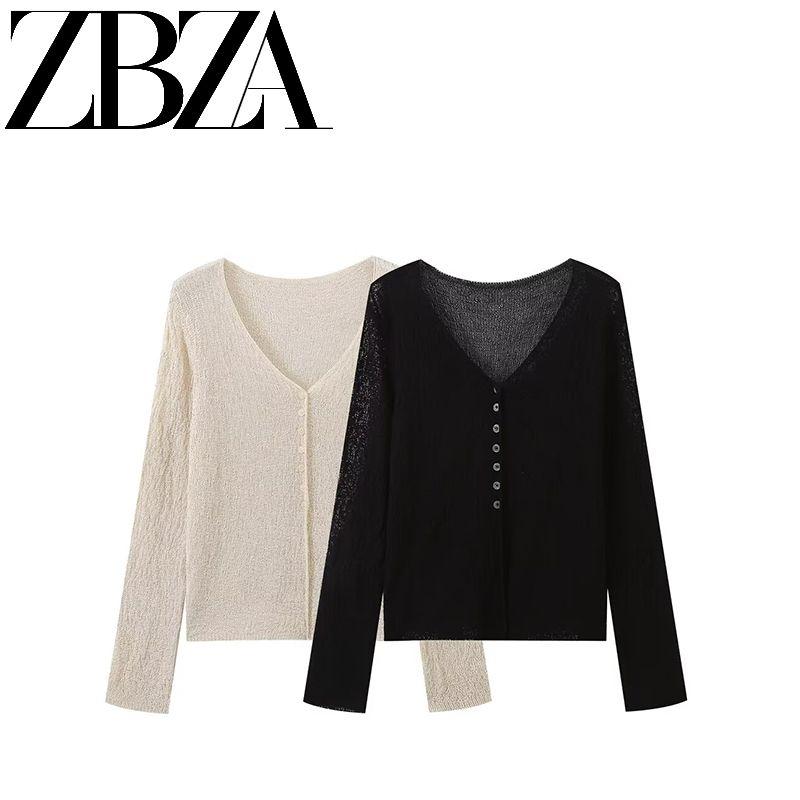 Jnleaog Autumn New Women's Clothing Fashion Style French Style Fashion All-Match Casual Style Simple Sweater Cardigan