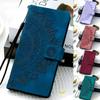 Embossed Totem Leather Phone Case for Samsung Galaxy A17 A37 A57 A07 A16 A36 A56 A26 A15 A35 A55 A14 A34 A54 Wallet Cards Cover