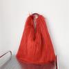 Luxuriöse Flauschige Plüsch Damen Umhängetasche Weiche Kunstpelz Taschen für Damen Übergröße Handtasche Winter Puffy Hobo Designer Shopper Tragetasche