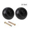 2Pcs DECK WHEELS Axle Bolts 5inch For Hustler For For Ride On Mower Garden Power Tool Replacement Accessories
