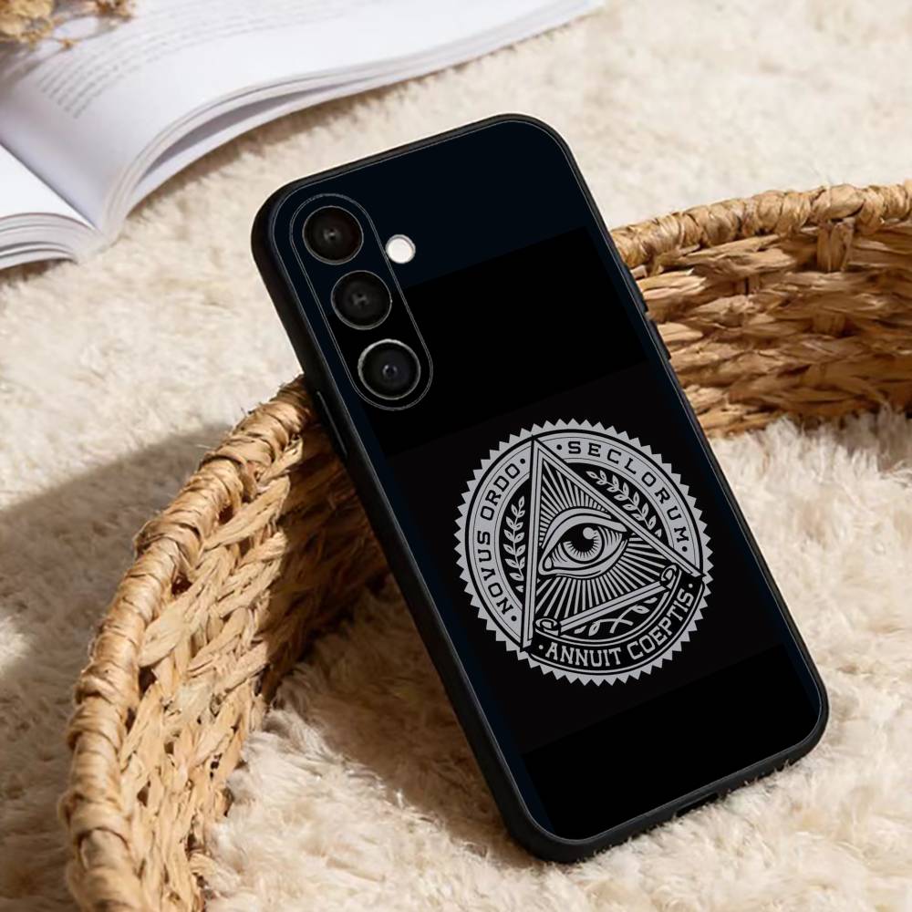 

Freemasonry Symbol Phone Case For Samsung Galaxy A20,21s,22,31,32,52,53,72,73,80,91 Soft Black Shell Samsung a71 4g