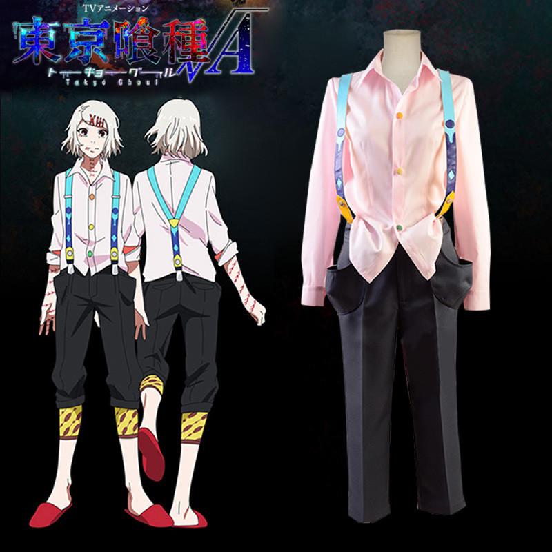 Tokyo Ghoul Juzo Suzuyacosplay Costume For Men Women With Polyester Fabric For Halloween Role Play