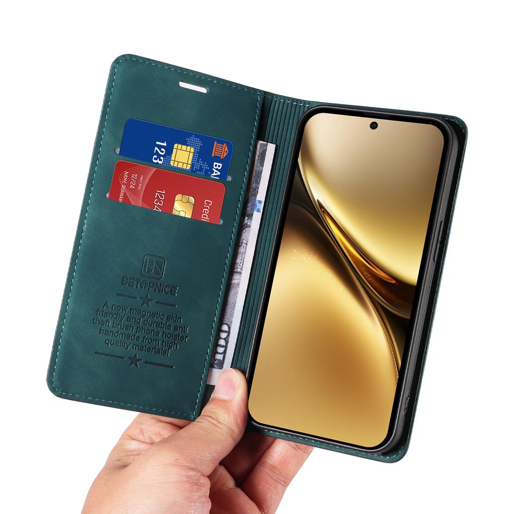 BETOPNICE 003 For vivo X200 Pro 5G Wallet Case Leather Phone Cover with Stand