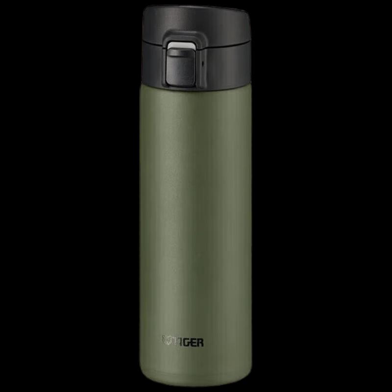 Tiger Flip-Lid Stainless Steel Vacuum Insulated Bottle 480ml