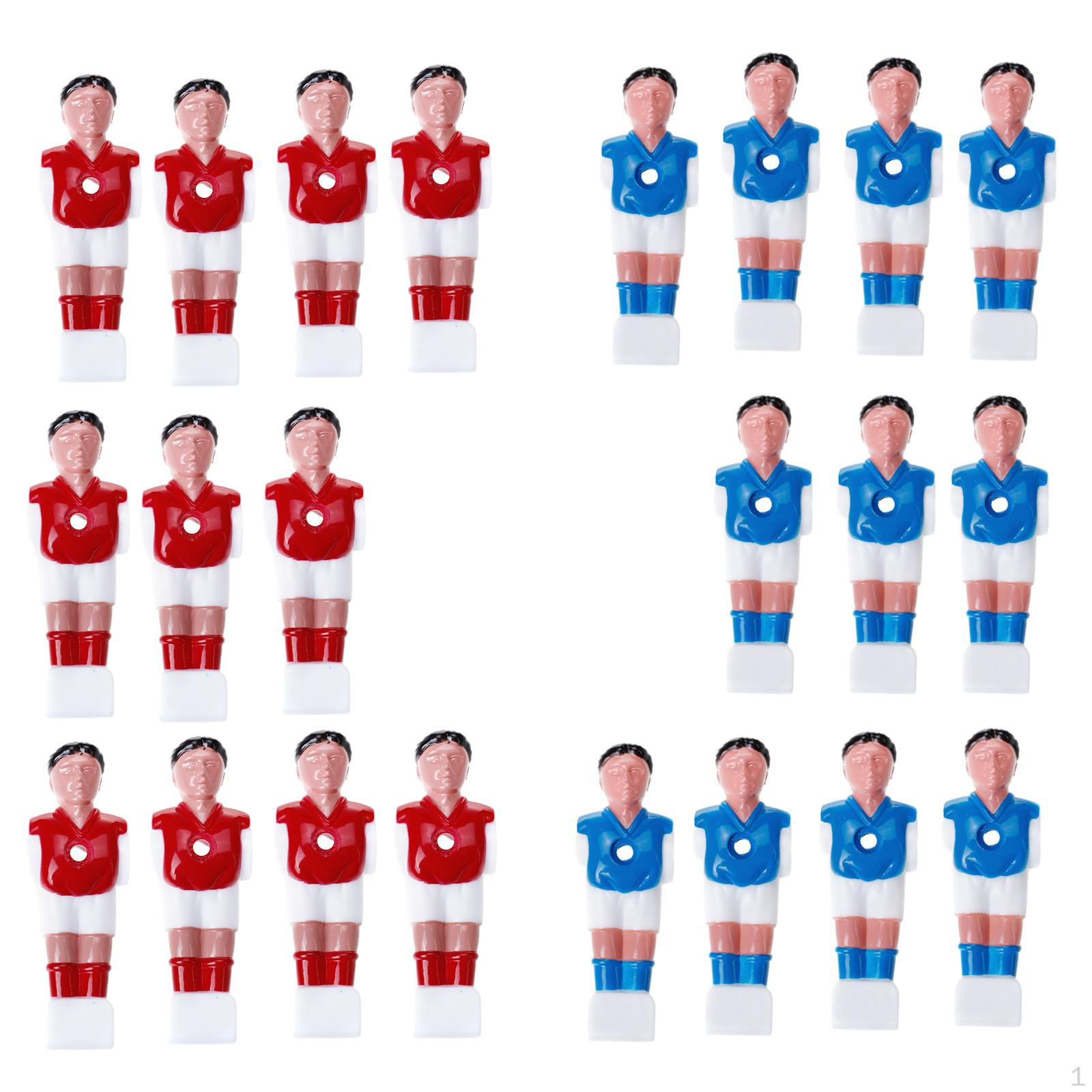 

Foosball Men Table Soccer Players, Set of 22,