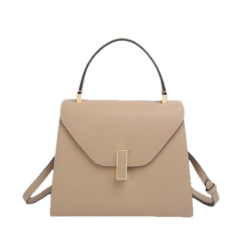 Torba Jednoramienna o Dużej Pojemności High-end Skóra Naturalna Torba Damska Niszowa Lekko Luksusowa Torba Crossbody