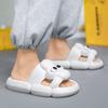 Fashion Casual Platform Slippers Home Flat Women's Sandals Summer 2025 Trend Cartoon Designer Shoes Indoor Outdoor Beach Elegant