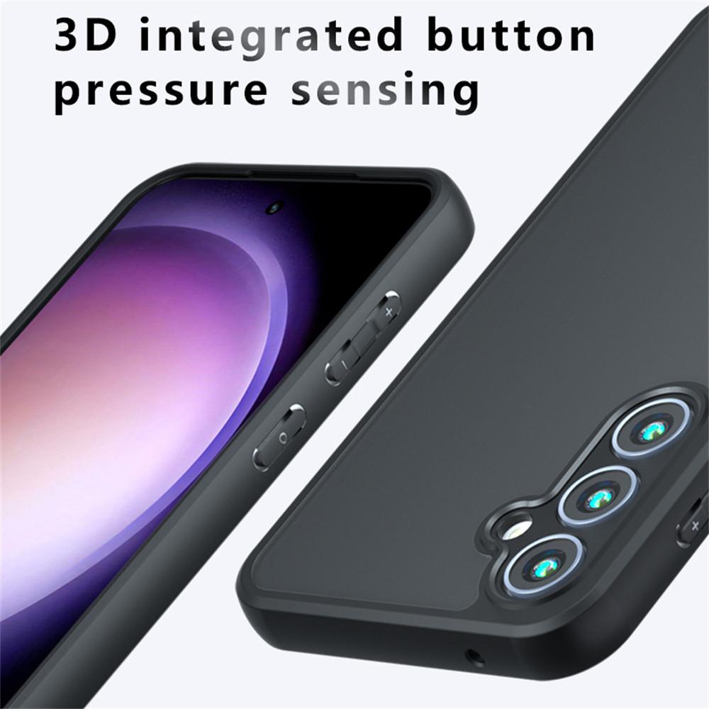 Für Samsung Galaxy S25+ Hülle Sturzsichere TPU+PC Matte Rückseite Handyhülle