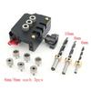 Self Centering Dowel Jig For Woodworking Accurate Hole Drilling Tool Aluminum Alloy Body Compact Design For DIY Projects