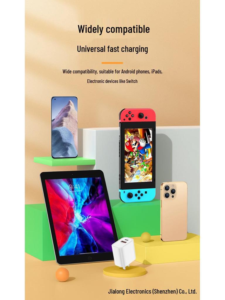 Compatible with Apple 20W PD Charger Head, 3C Certified for iPhone 15 Fast Charging