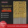 Industrial Grade Straight Shank Twist Drill Bit - Alloy, High Hardness, Efficient Chip Removal, Multi-Purpose Hole Puncher