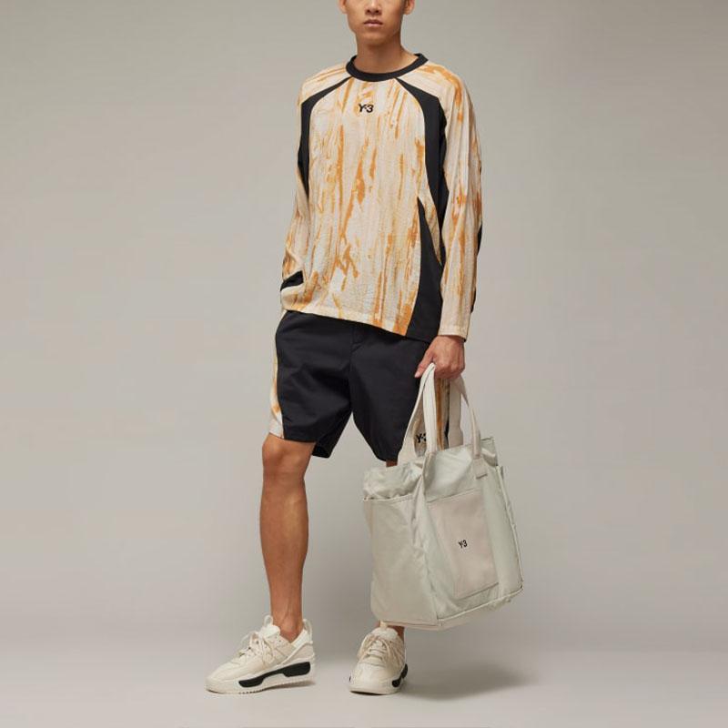 adidas Y-3 Rust Dye Long Sleeve Tee Multicolor/Black Men Streetwear IR6256