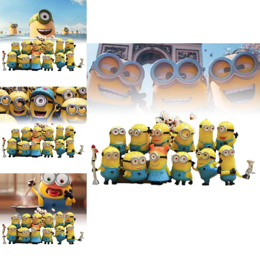Creative Miniature Pvc Cartoon Figurines For Micro Landscape Succulent Decoration