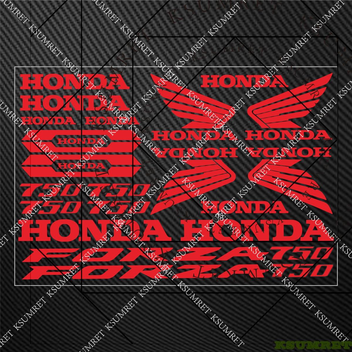 For Honda Forza 750 Stickers Motorcycle Sticker Tank Decal