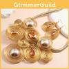 Jewelry Set Trend With Acrylic Pendants And Electroplated Finish For Ladies