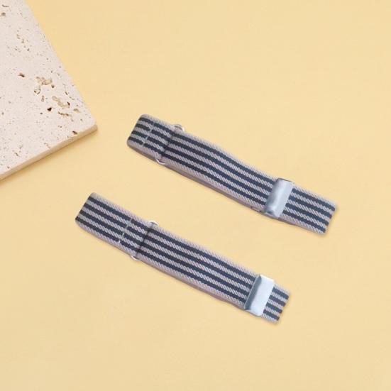 1 pár unisexový pásek na ruku Nastavitelná šířka 2 cm Pevný kontrastní pásek na nohy Elastická košile Držák rukávu Manžety na paži Pásky na párty Denní oblečení Příslušenství