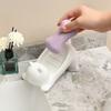 Creative Cartoon Soap Box Cat Shaped Bathroom Soap Holder Soap Filter Rack  Household