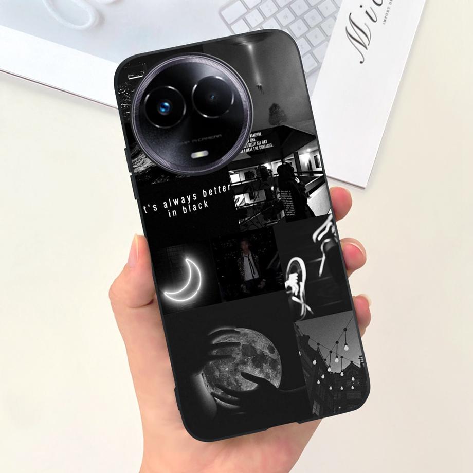 For Realme 11x Case Realme 11 5G Taiwan Cover Soft Silicone Bumper Protective Luxury Print Back Cases For Realme11x  11 x Funda