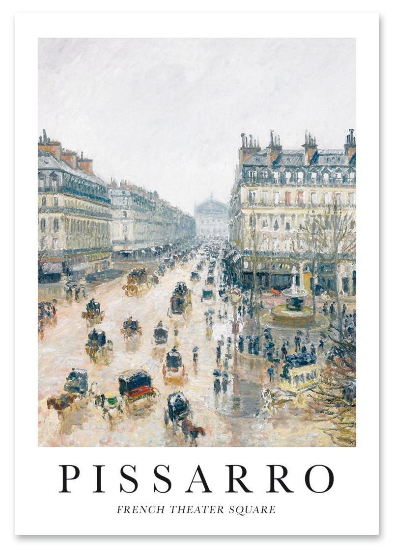 

Постер Піссарро картини репродукція 30x40 cm