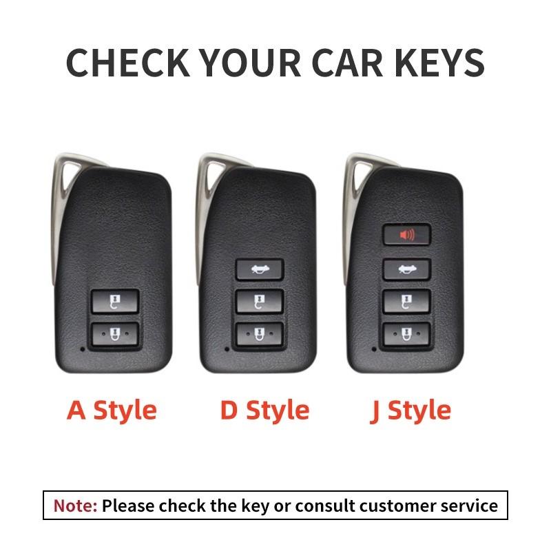 Vintage Leather Car Key Case Full Cover Shell Keychain Accessories For Lexus NX GX LX GS RX IS ES RC 200 250 350 LS 450H 300H XM6
