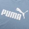 Puma Letter Print Casual Fitness Training Short Sleeve T-Shirt Men Tops Blue 675711-20