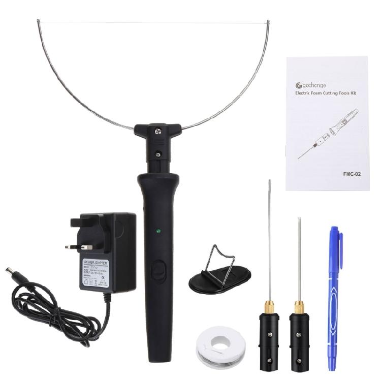 Cortador de Espuma 3 em 1 Cortador de Fio Quente com Luz Indicadora Máquina de Corte Elétrica
