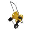  Hose Reel Cart Garden Hose Cart Heavy Duty Aluminum Water Hose Reel with Anti Slip Wheels for Yard Garden Lawn, Fits 35m Pipe with 17mm External Diam