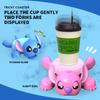 Lilo Stitch Silicone Coaster With Phone Stand For Home Office Gift Use