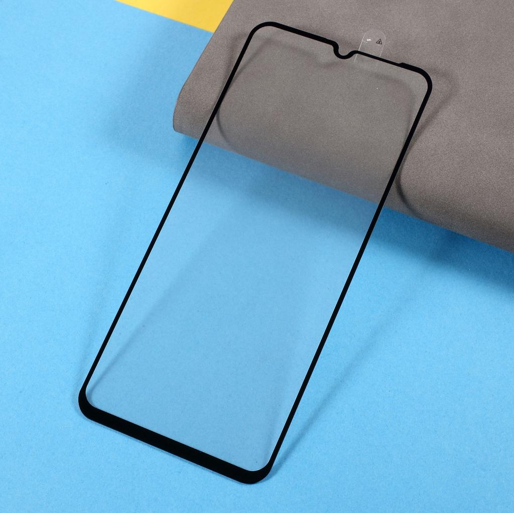 Silk Printing Tempered Glass Protective Film Shield Guard (Full Glue) for Samsung Galaxy A22 5G (EU Version)