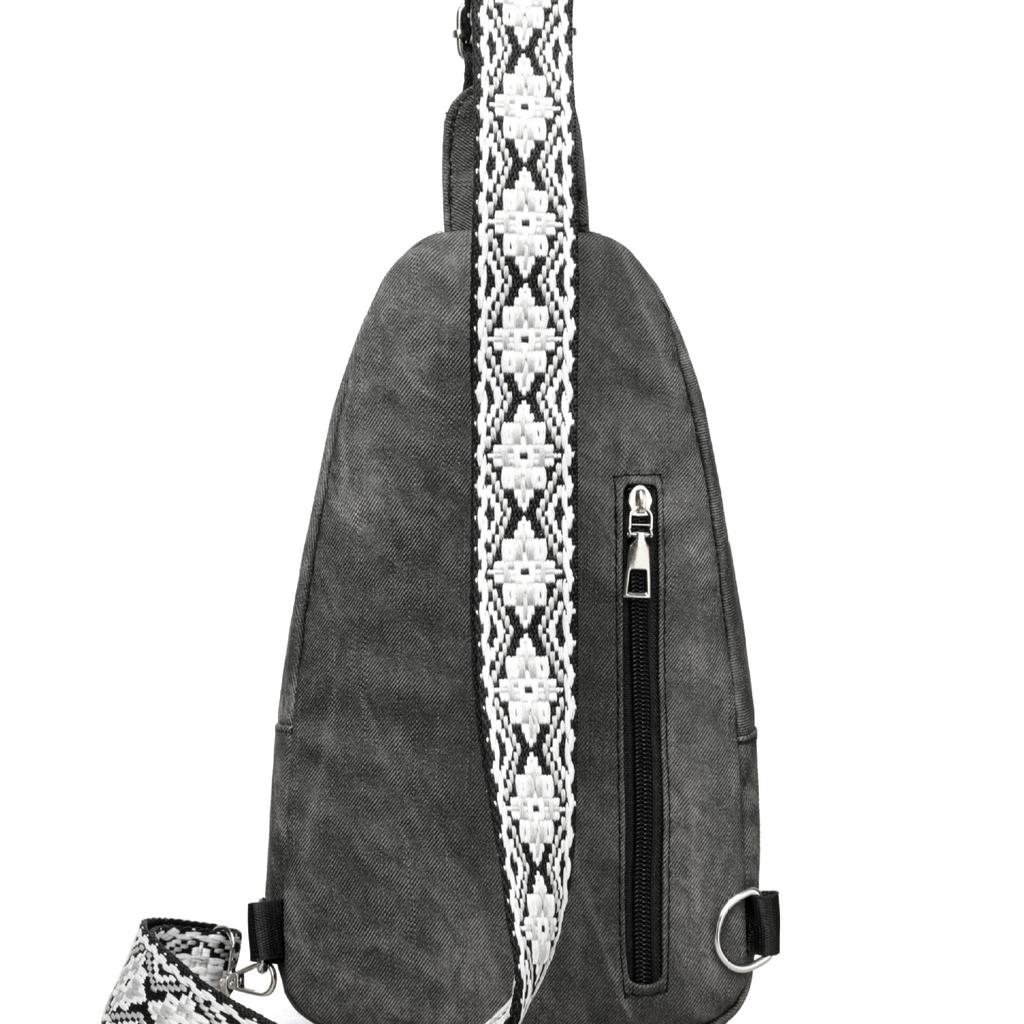 Fashionable Crossbody Bag, Trendy and Versatile, Commuting Women's Chest Bag, Business Simple and Large Capacity Shoulder Bag for Women