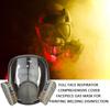 Full Face   Cover Facepiece Gas Mask for Painting Welding Disinfection