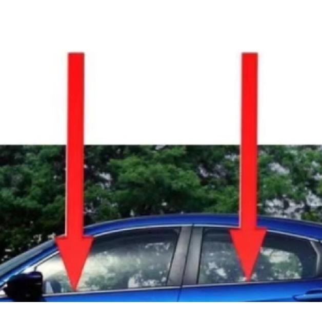4 Bucăți Cauciuc Negru Interior Geam Fereastră pentru Outlander 2007-2012 CW 5727A258 Bandă de Protecție Împotriva Vremii pentru Peugeot 4007 Airtrek 2nd