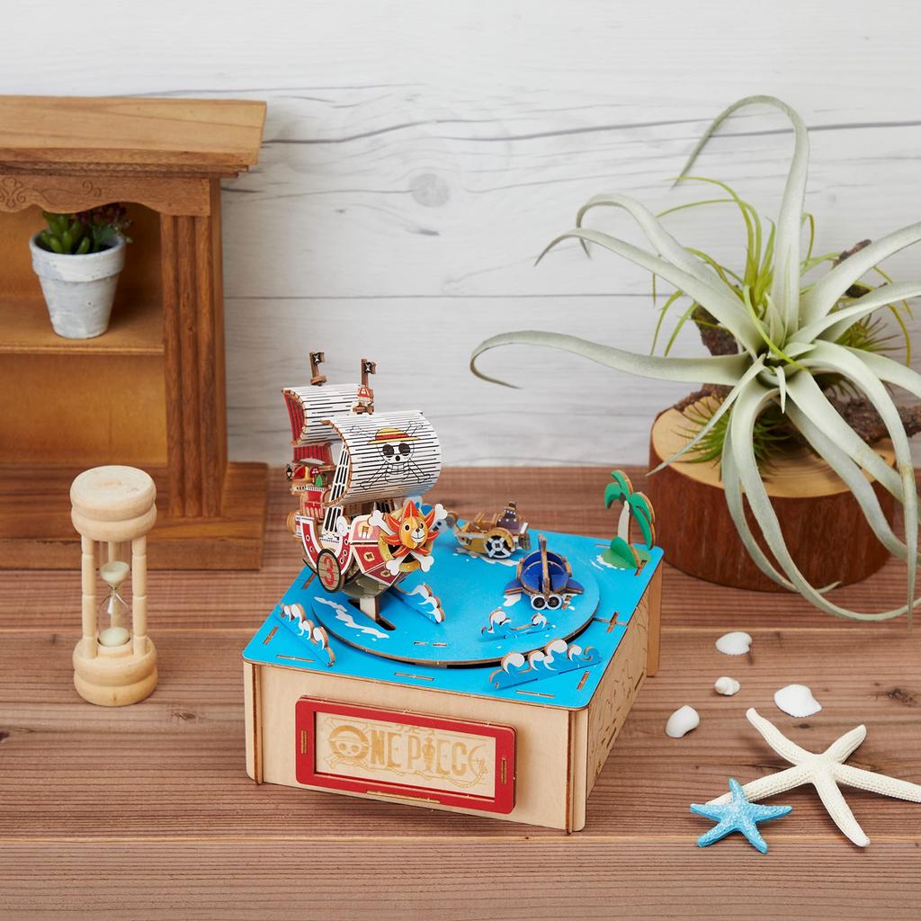 Jednoczęściowa drewniana skrzynia muzyczna 3D Puzzle DIY Zestaw do samodzielnego wykonania, z którego mogą korzystać wszyscy, od uczniów szkół podstawowych po dorosłych Edukacyjna zabawka dla chłopców