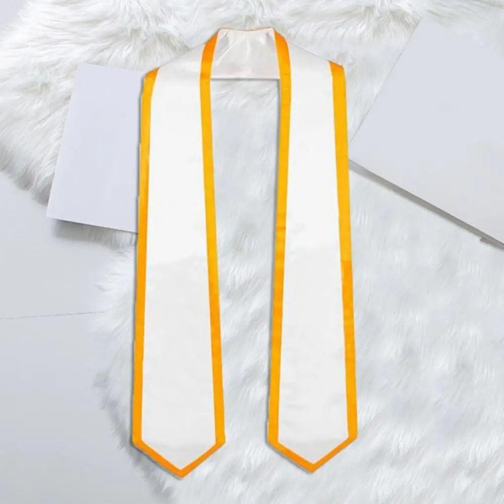 Soft Graduation Ribbon Smooth Graduation Honor Shawl  Graduation Dress Accessories