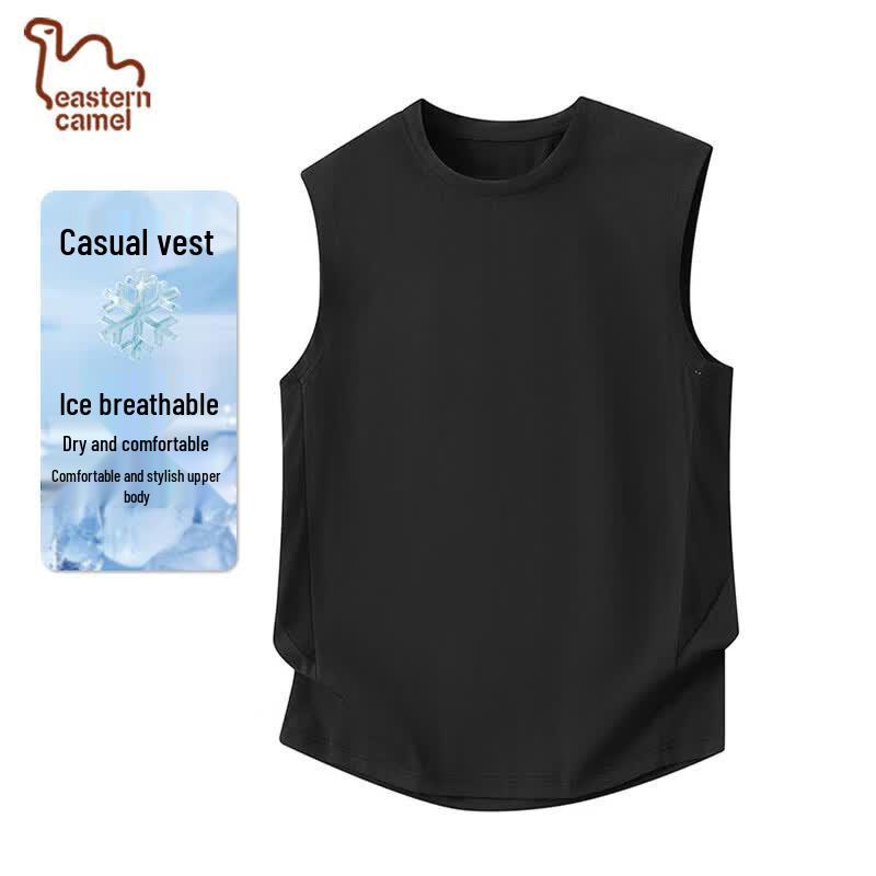 EASTERN CAMEL Men s Loose Fit Sleeveless Vest L