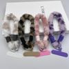 Plush Phone Lanyard Short Multi-Colored Wrist Rope Creative Keychain To Prevent Rope Loss Phone Case Lanyard