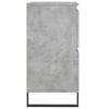Sideboards 2 pcs Concrete Grey Particleboard