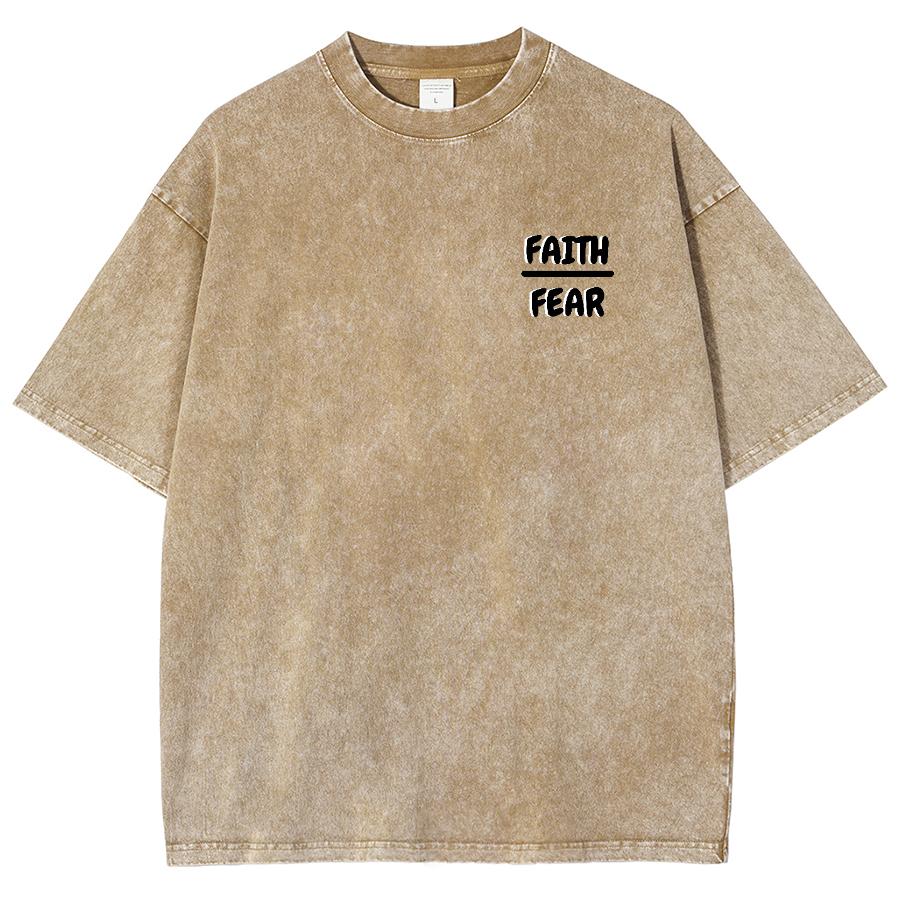 Minimalist Pure Letter Print Women's T-Shirt Washed Denim Oversized High Quality Short Sleeve Oversized Retro Casual Top