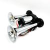 Waterproof Integrated Electric Pump Horn 12V/24V Double Tube Electronic Control Air Horn Universal Truck Automotive Air Horn