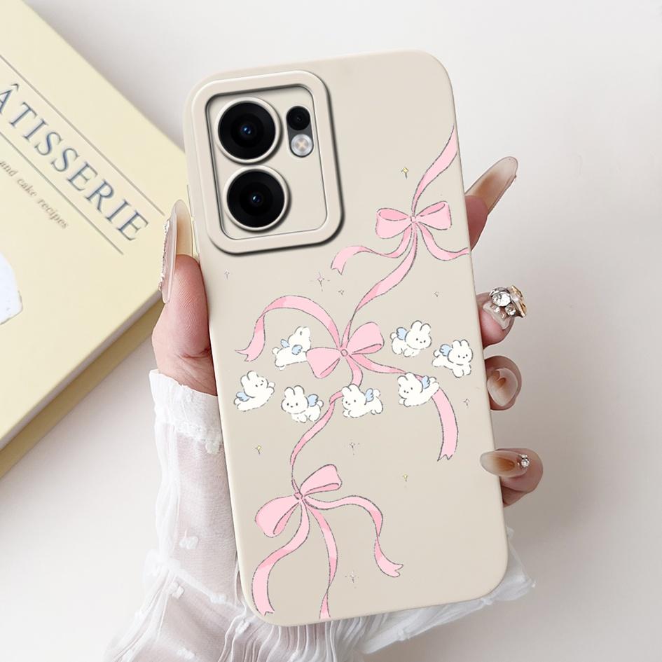 For Oppo Reno 13F 2025 Case Cute Rabbit Panda Flower Soft Silicone Shockproof Cover For OPPO Reno13 FS Fundas RENO13F Phone Case