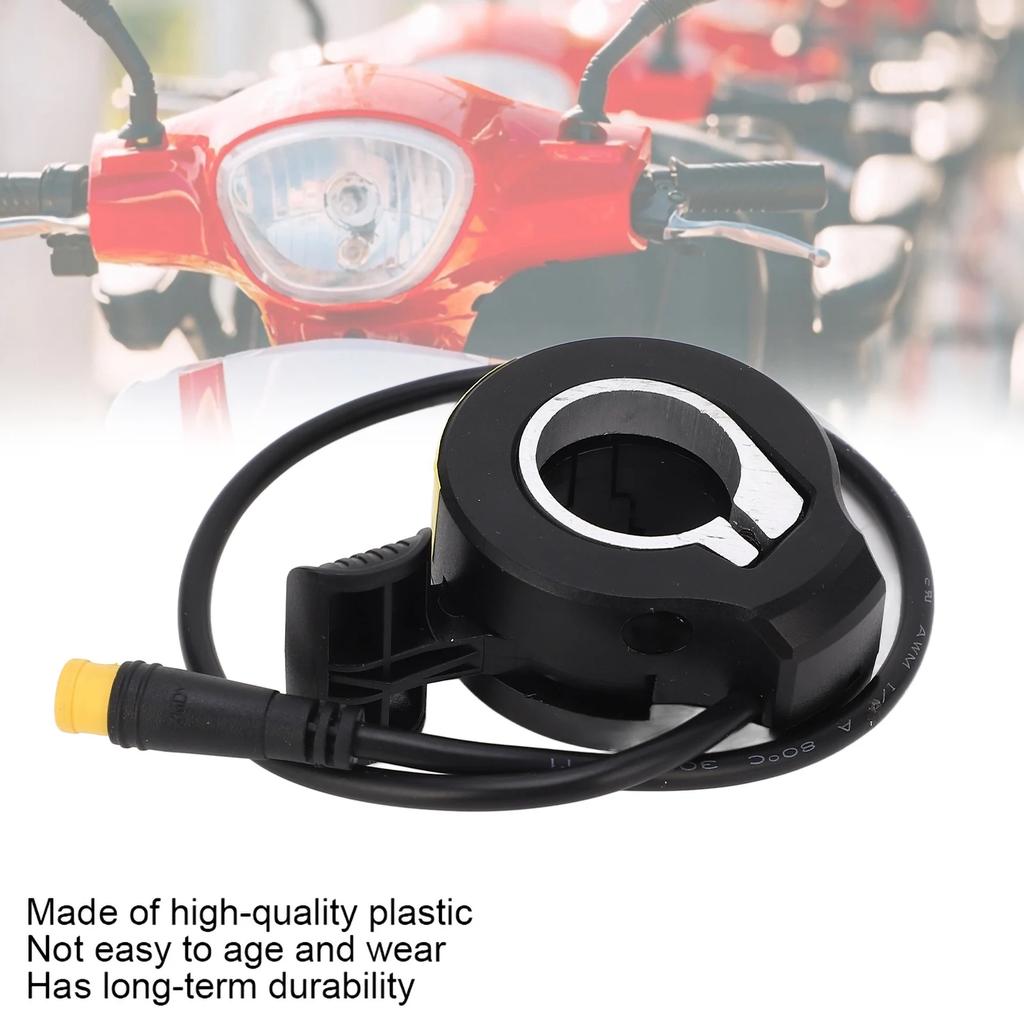130X Thumb Throttle Speed Control Accessories Waterproof Connector for Electric Scooters E‑ Right / Left Thumb Throttle