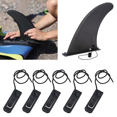 5Pcs Surfboard Fin Clips Surfing Watershed Fin Clip Paddle Board Surfboard Tail Clip Surfboard Accessory Outdoor Surfing