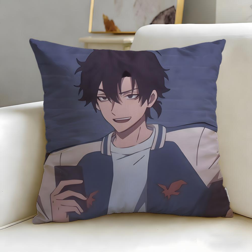 popular anime LINK CLICK Cushion Cover Soft & Easy-Wash Pillow Case – Versatile for Couch, Bed, Travel and Office